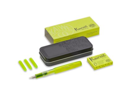 1267 plnici pero kaweco ice sport glow marker yellow