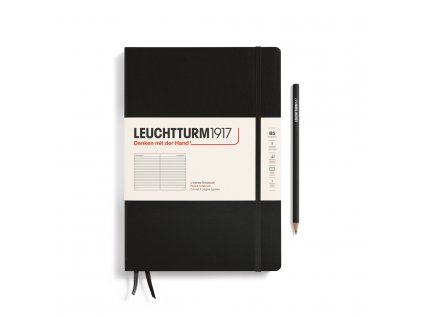 366185 LT1917 NB Composition HC Schwarz Liniert 20x20cm 150dpi