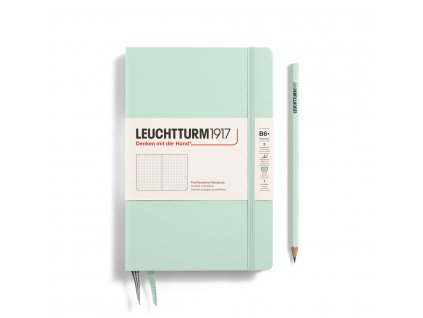 370291 LT1917 NB Paperback HC Mint Green Dotted 20x20cm 150dpi