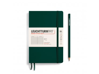 370319 LT1917 NB Paperback SC Forest Green Liniert 20x20cm 150dpi