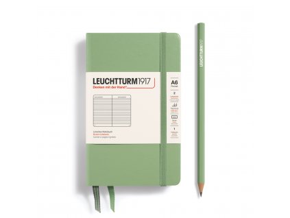 363940 LT1917 NB Pocket HC Salbei Liniert 20x20cm 150dpi