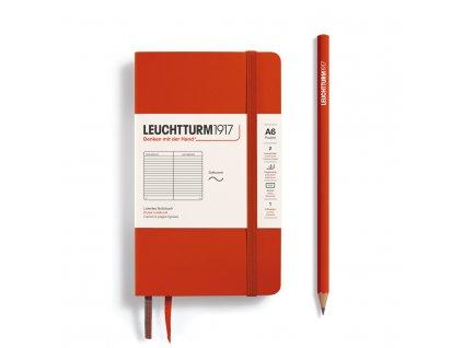 370325 LT1917 NB Pocket SC Fox Red Liniert 20x20cm 150dpi