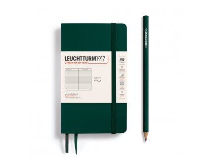 370328 LT1917 NB Pocket SC Forest Green Liniert 20x20cm 150dpi