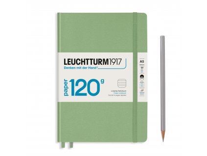 web 120g Salbei 363538 Liniert