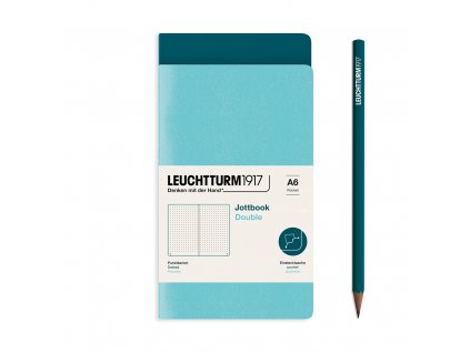 368199 LT1917 JB Double Pocket Aquamarine Pacific Green Dotted 40x40cm 72dpi