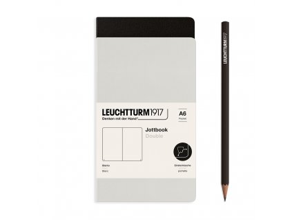 368201 LT1917 JB Double Pocket Light Grey Schwarz Blanko 40x40cm 72dpi