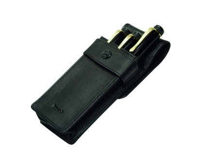 355 kozene pouzdro kaweco flap long black na 3 psaci potreby