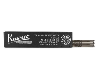 Náplň Kaweco do kuličkových per Sport, Liliput a tripenů D1, 5 ks (Barva Black, Velikost 1.2 mm)
