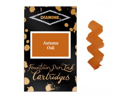 Inkoustove bombicky Diamine Autumn Oak (baleni 6ks) A