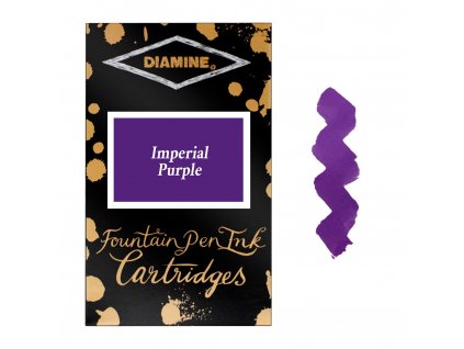 Inkoustove bombicky Diamine Imperial Purple (balení 6ks)