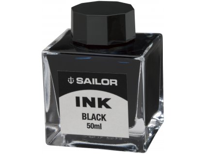 Inkoust v lahvičce Sailor Jentle Ink Black 50 ml