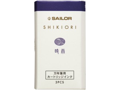 Inkoustové bombičky Sailor SHIKIORI SHIGURE 3 ks