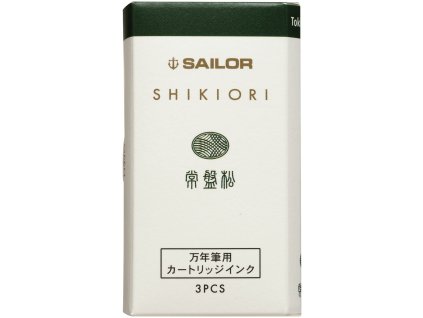 Inkoustové bombičky Sailor SHIKIORI TOKIWAMATSU 3 ks