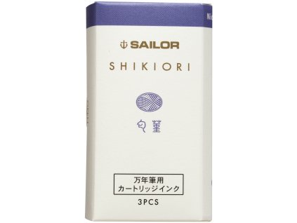 Inkoustové bombičky Sailor SHIKIORI NIOISUMIRE 3 ks