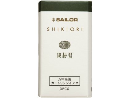 Inkoustové bombičky Sailor SHIKIORI MIRUAI 3 ks
