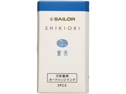 Inkoustové bombičky Sailor SHIKIORI SOUTEN 3 ks