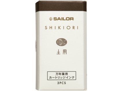 Inkoustové bombičky Sailor SHIKIORI DOYOU 3 ks