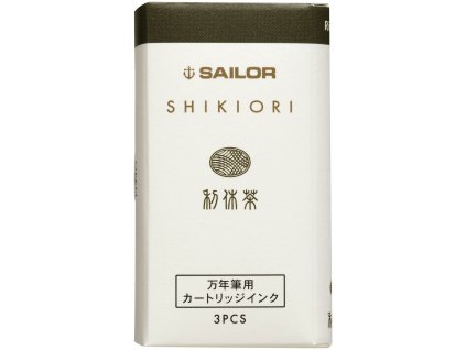 Inkoustové bombičky Sailor SHIKIORI RIKYUCHA 3 ks