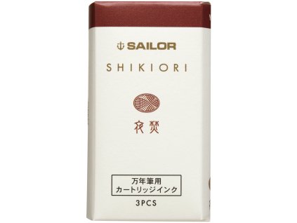 Inkoustové bombičky Sailor SHIKIORI YODAKI 3 ks