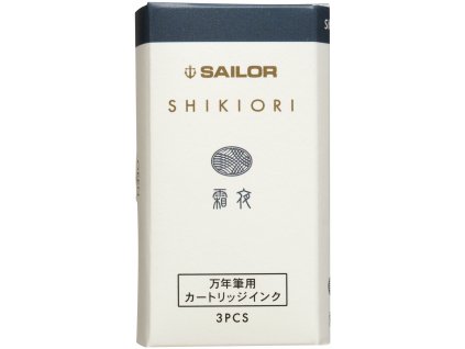 Inkoustové bombičky Sailor SHIKIORI SHIMOYO 3 ks