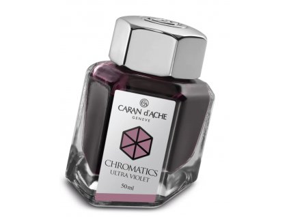 Inkoust v lahvičce Caran d'Ache Chromatics Ultra Violet 50 ml