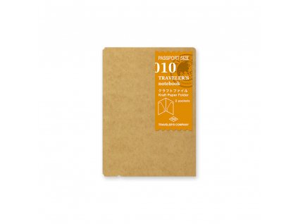 Příslušenství Midori Traveler's notebook passport 010 kraftové papírové desky A