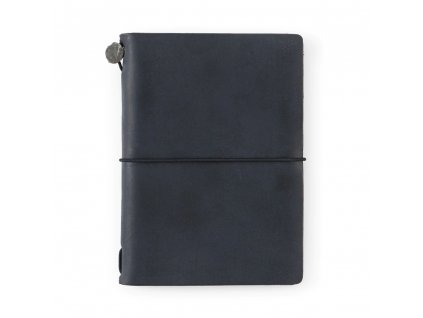 Zápisník Midori Traveler's Notebook Starter Kit Passport Black A