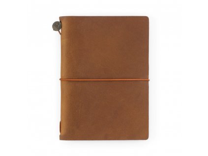 Zápisník Midori Traveler's Notebook Starter Kit Passport Camel A