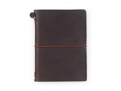 Zápisník Midori Traveler's Notebook Starter Kit Passport Brown A