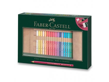 Pastelky Faber Castell Polychromos 30ks v rolovacím pouzdře A