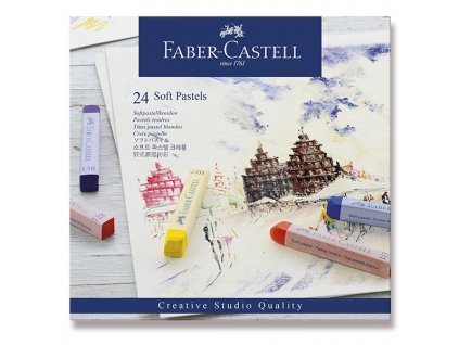 Pastely Faber Castell CREATIVE STUDIO 24 kusů A