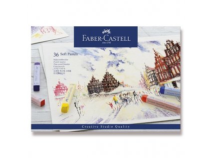 Pastely Faber Castell CREATIVE STUDIO 36 kusů A