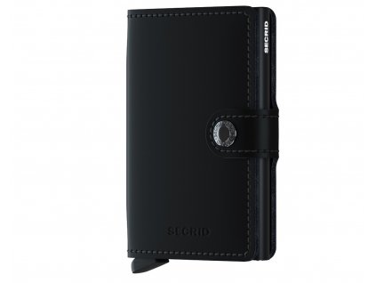 SECRID Miniwallet Matte Black 1