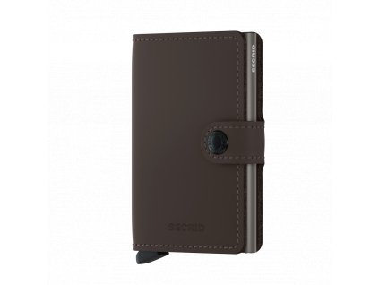 Peněženka Secrid Miniwallet Matte Truffle Front