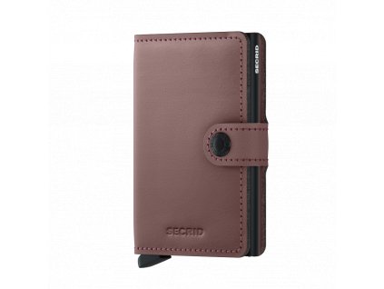 Peněženka Secrid Miniwallet Matte Rose Front