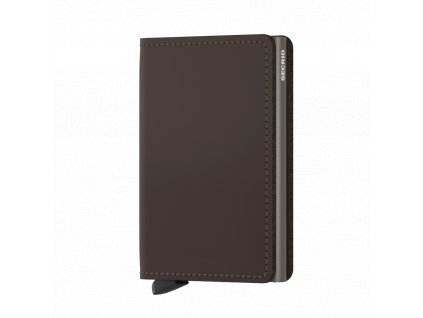 Peněženka Secrid Slimwallet Matte Truffle Front