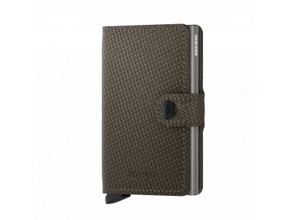 Peněženka Secrid Miniwallet Carbon Khaki Front