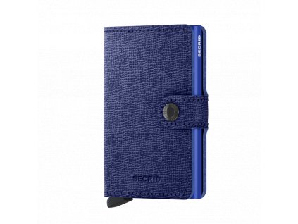 Peněženka Secrid Miniwallet Crisple Cobalt Front