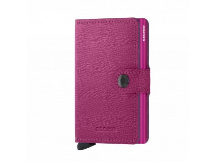 Peněženka Secrid Miniwallet Crisple Fuchsia Front
