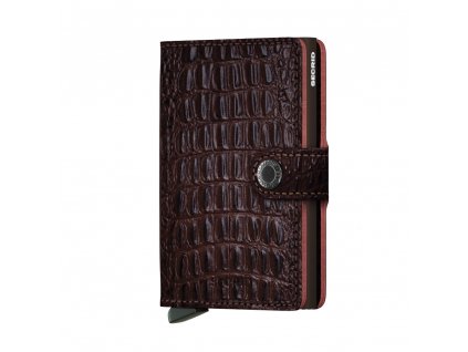 peněženka Secrid Miniwallet nile brown Front 2