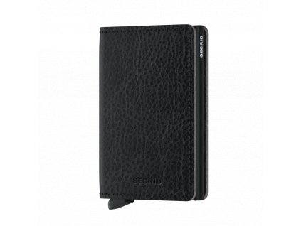 Peněženka Secrid Slimwallet Veg Black Black Front