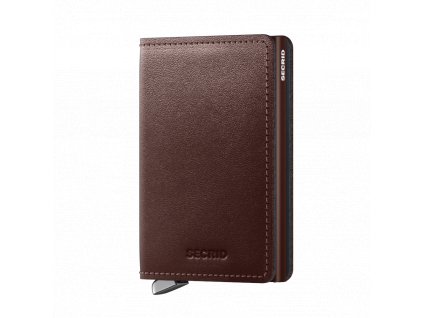 Secrid Premium Slimwallet Dusk Dark Brown Front