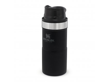 The Trigger-Action Travel Mug .35L / 12oz Matte Black Pebble