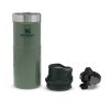 The Trigger-Action Travel Mug .47L / 16oz Hammertone Green