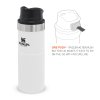 The Trigger-Action Travel Mug .47L / 16oz Polar