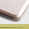 *Rhodiarama hardcover notebook ANISE 9x14cm 96 sheets lined ivory 90g, paper elastic closure
