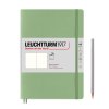 Notebook Softcover Medium Sage, Softcover, Medium (A5), 123 p., plain