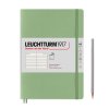 Notebook Softcover Medium Sage, Softcover, Medium (A5), 123 p., ruled