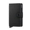 peněženka Secrid Miniwallet Carbon Black Front