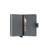 peněženka Secrid Miniwallet Carbon Cool Grey Semi Open
